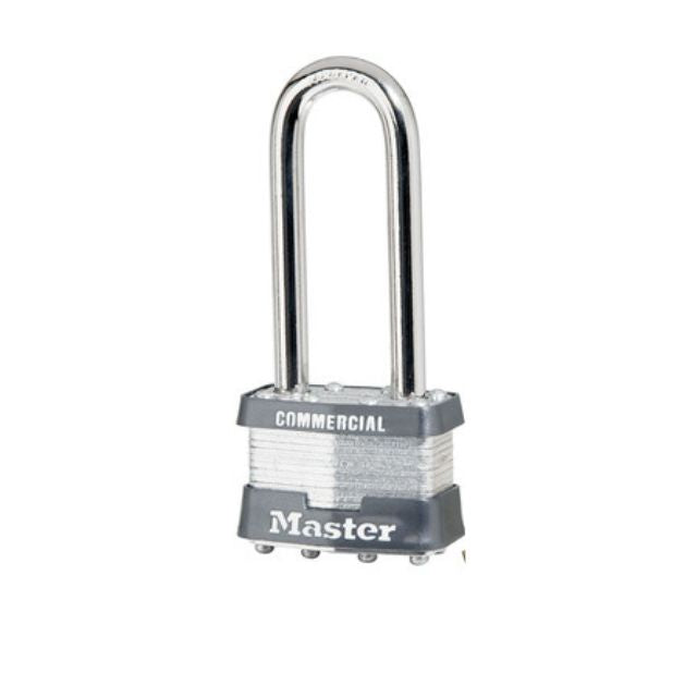 Master Lock 21KALJ Laminated Steel Commercial Locks Keyed Alike (KA) With 2&quot; Shackle &amp; W27 Cylinder Keyways - The Lock Source