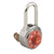 Master Lock 1525LF ORJ V52 Orange Dial Locker Lock with Key Override - The Lock Source