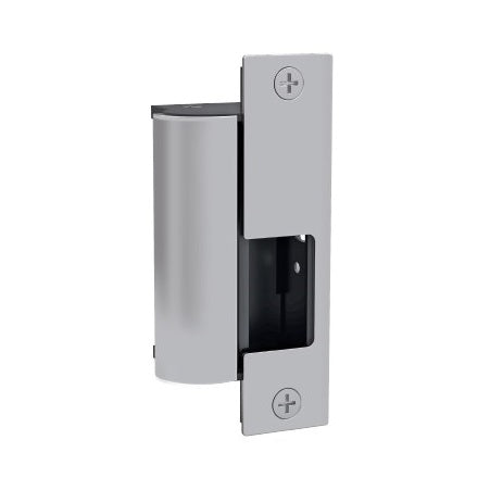 HES 1006CAS-2-630 Satin Stainless Steel Electric Strike Smart Complete Pacs for Locks with Deadbolts - The Lock Source