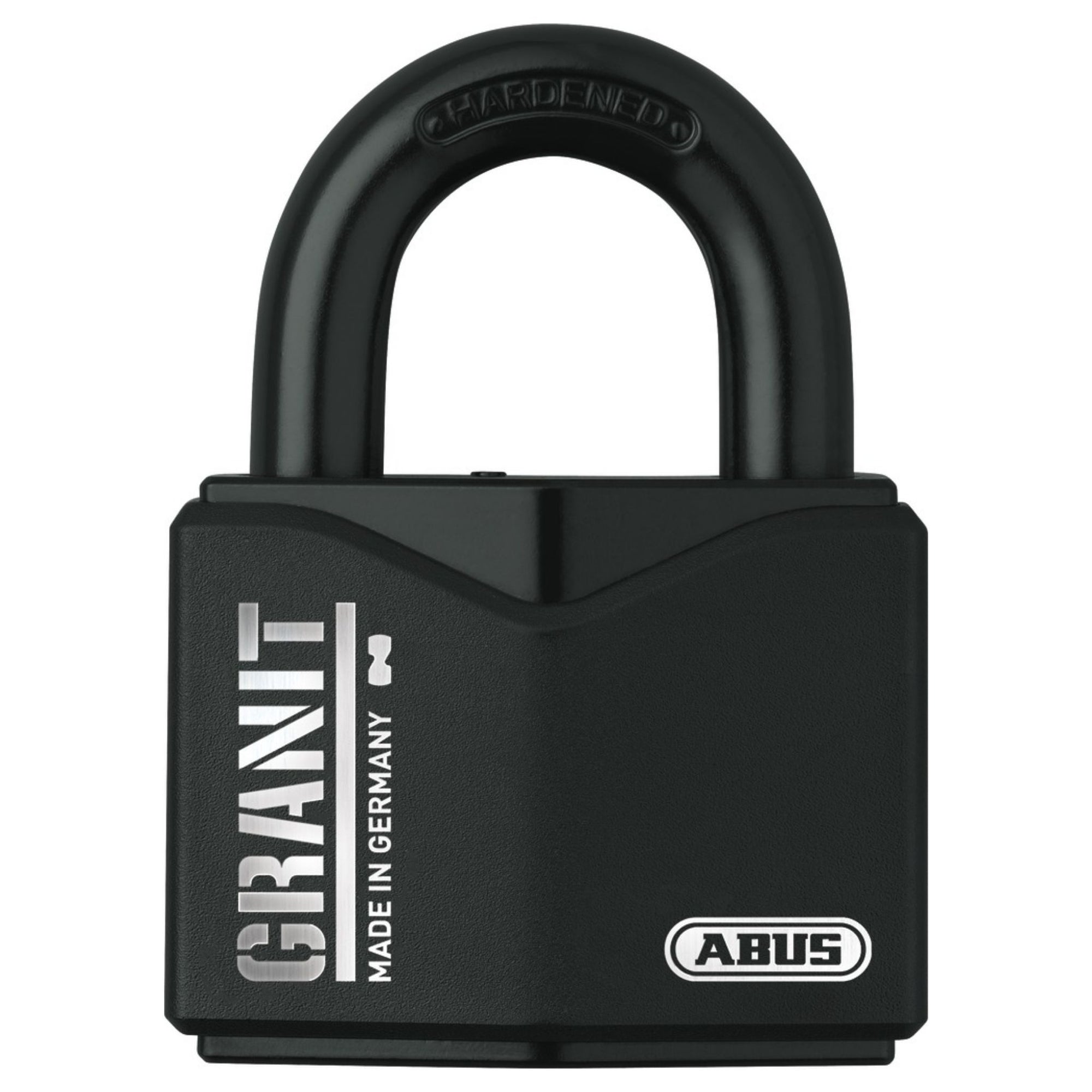 Abus 37/55 KD Granit Lock Keyed Different Black Granite Padlocks - The Lock Source