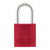 Abus 72/30 KA Red Aluminum Safety Padlock Keyed Alike Lockout Tagout Locks - The Lock Source