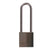 Abus 72/40HB75 KD Brown Titalium Safety Padlock with 3-Inch Shackle - The Lock Source