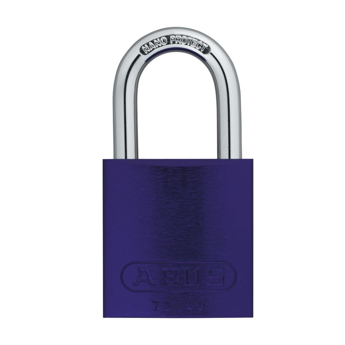 Abus 72/40 KAX3 Purple Titalium Safety Padlock Keyed Alike in Set-of-3 Locks - The Lock Source 
