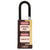 Abus 74MLB/40 KAX6 Brown Insulated Safety Padlock Keyed Alike in Set-of-6 Locks - The Lock Source