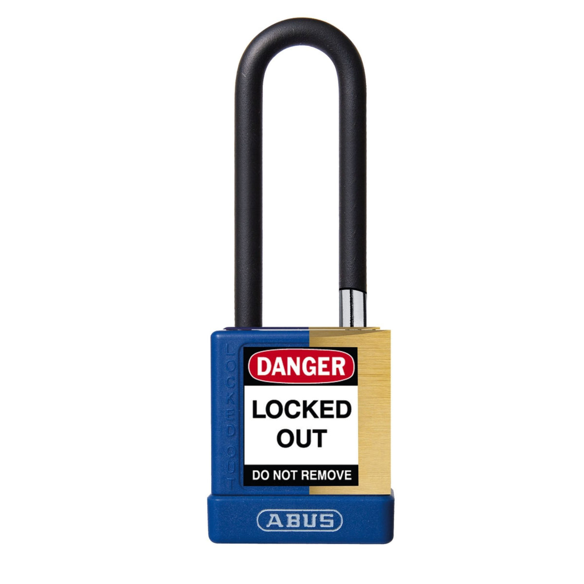 Abus 74M/40HB75 KD Blue Insulated Brass Safety Padlock with 3&quot; Shackle - The Lock Source