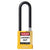 Abus 74M/40HB75 KDx3 Yellow Insulated Brass Safety Padlock with 3-Inch Shackle Keyed in Set-of-3 Padlocks - The Lock Source