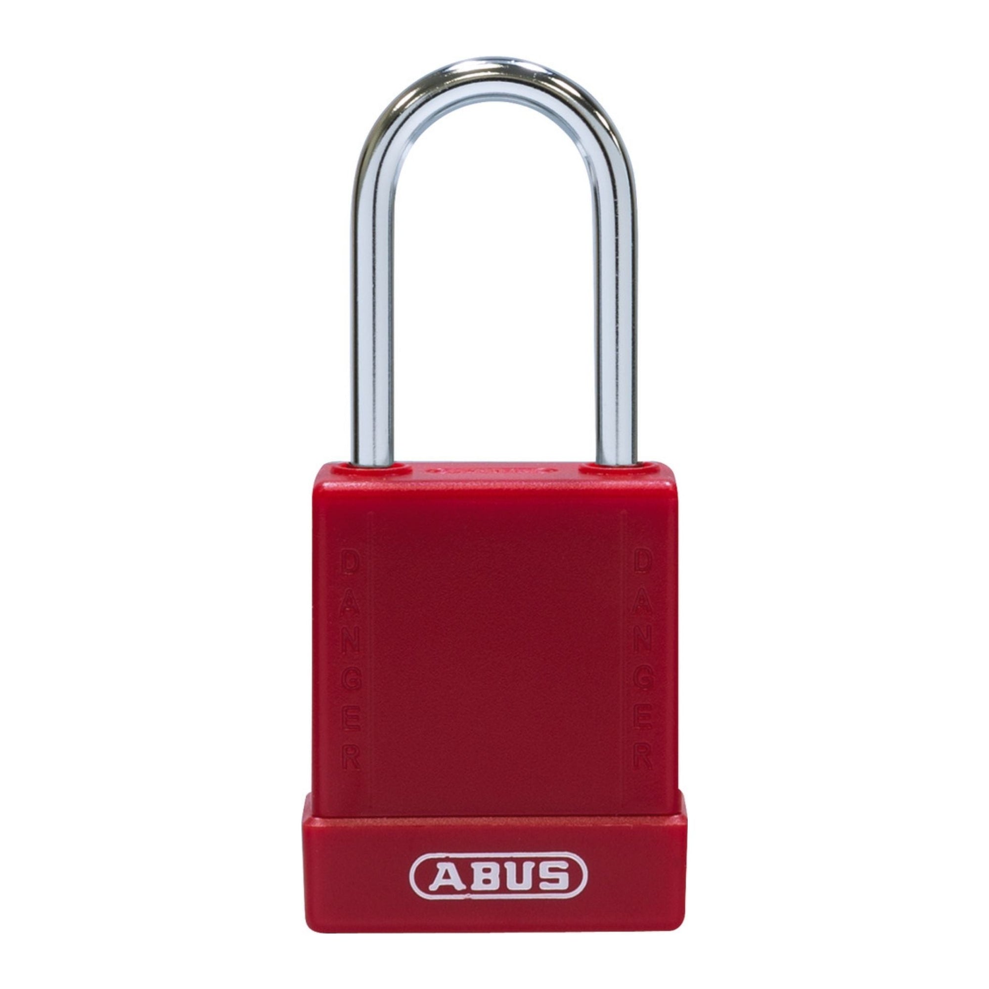 American Lock 3 in. Red Shackle Solid Aluminum Padlock