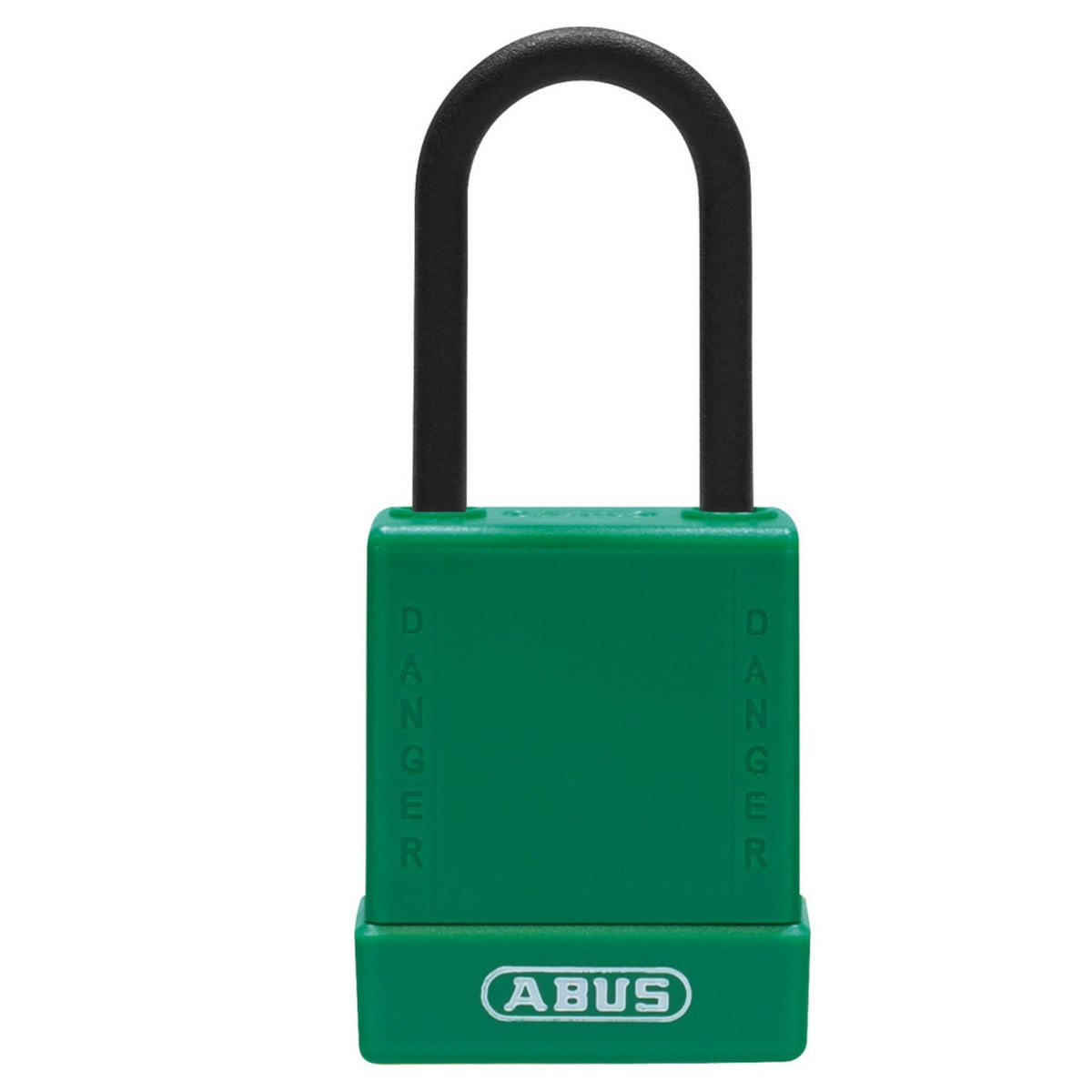 Abus 76PS/40 MK Green Safety Padlock, 1-1/2&quot; Plastic-Covered Steel Shackle - The Lock Source