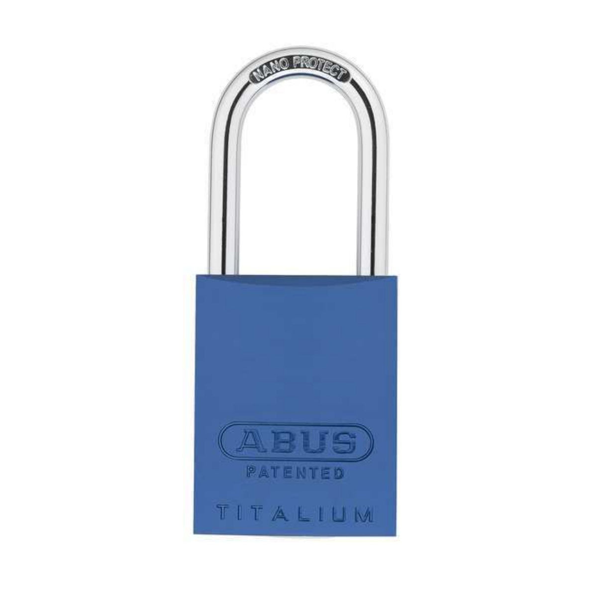 Abus 83AL/40-900 Blue Titalium Safety Lock with Arrow Keyway - The Lock Source