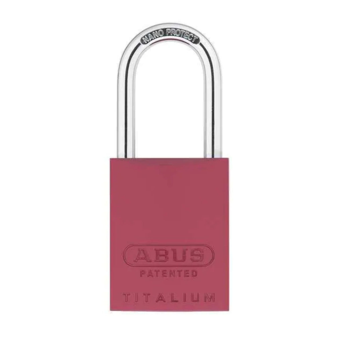 Abus 83AL/40 Series Titalium Safety Locks Red Lockout Tagout Padlocks - The Lock Source