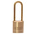 Abus 83/45-6000 Brass Lock and Brass Shackle with Master Lock W6000 Keyway and 3-Inch Shackle  - The Lock Source