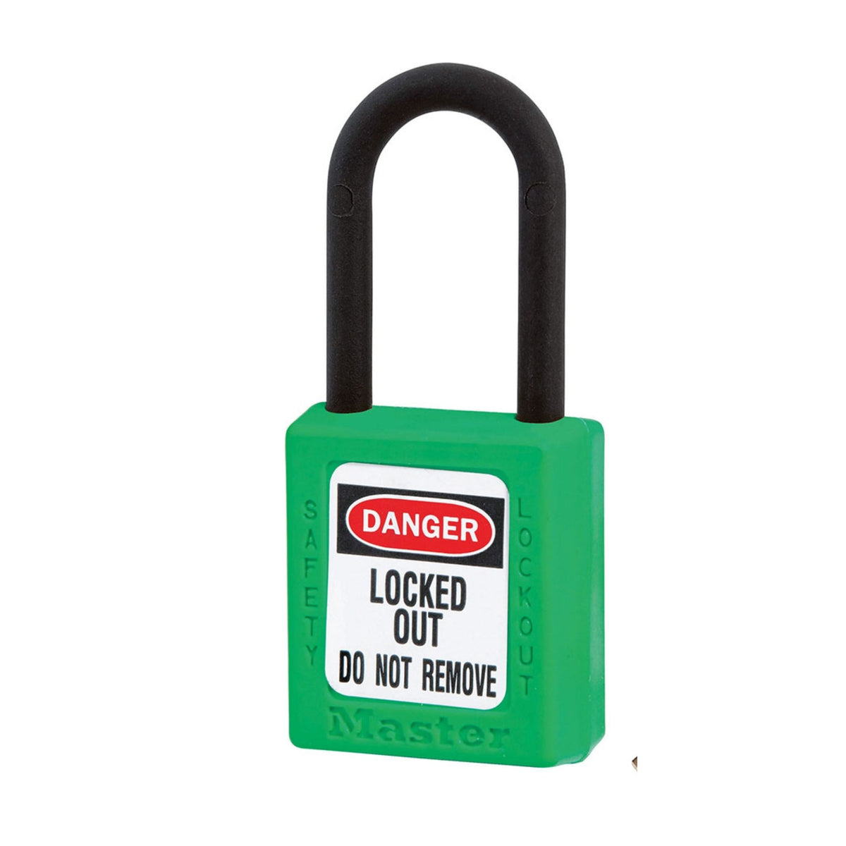 Master Lock 406KD Series Zenex Green Thermoplastic Safety Locks - The Lock Source