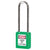 Master Lock 410LTGRN Green Zenex Plastic Safety Padlocks with 3-Inch Shackle - The Lock Source