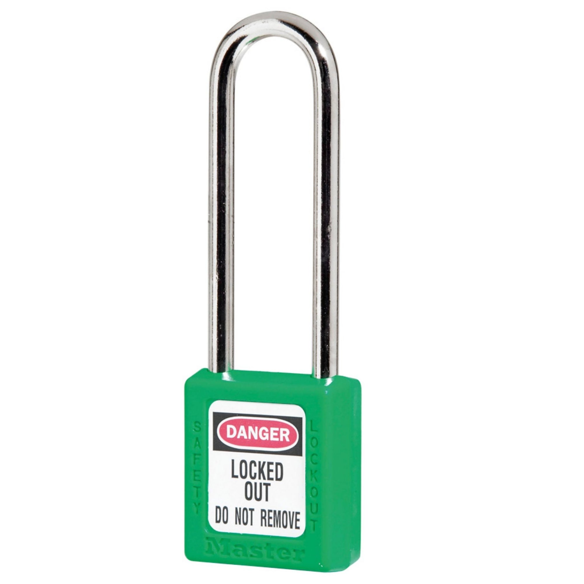 Master Lock 410KALTGRN Series Green Zenex Plastic Safety Padlocks - The Lock Source