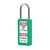 Master Lock 411KAGRN Green Zenex Plastic Keyed Alike Safety Padlocks - The Lock Source