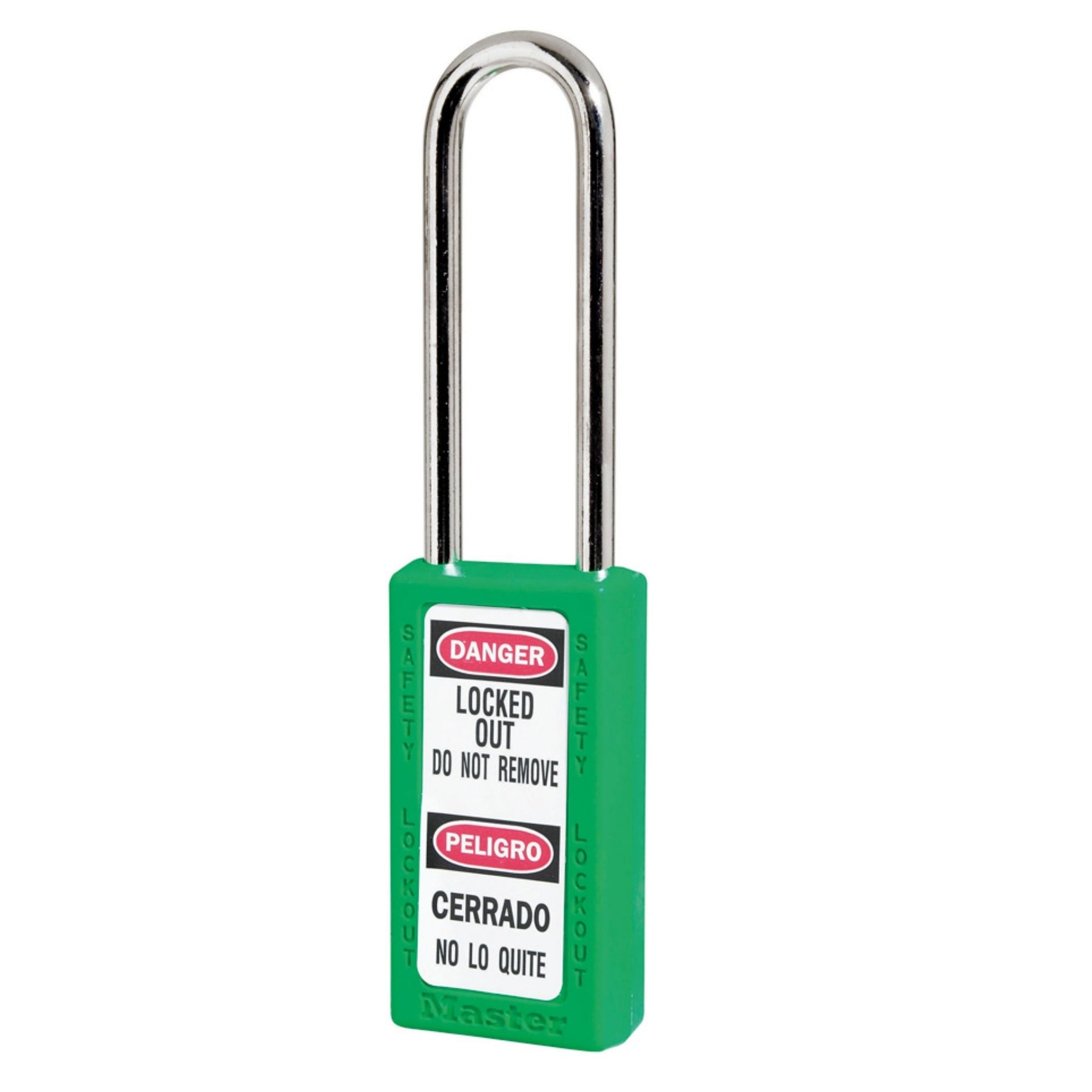 Master Lock 411LTGRN Green Zenex Plastic Safety Padlocks - The Lock Source