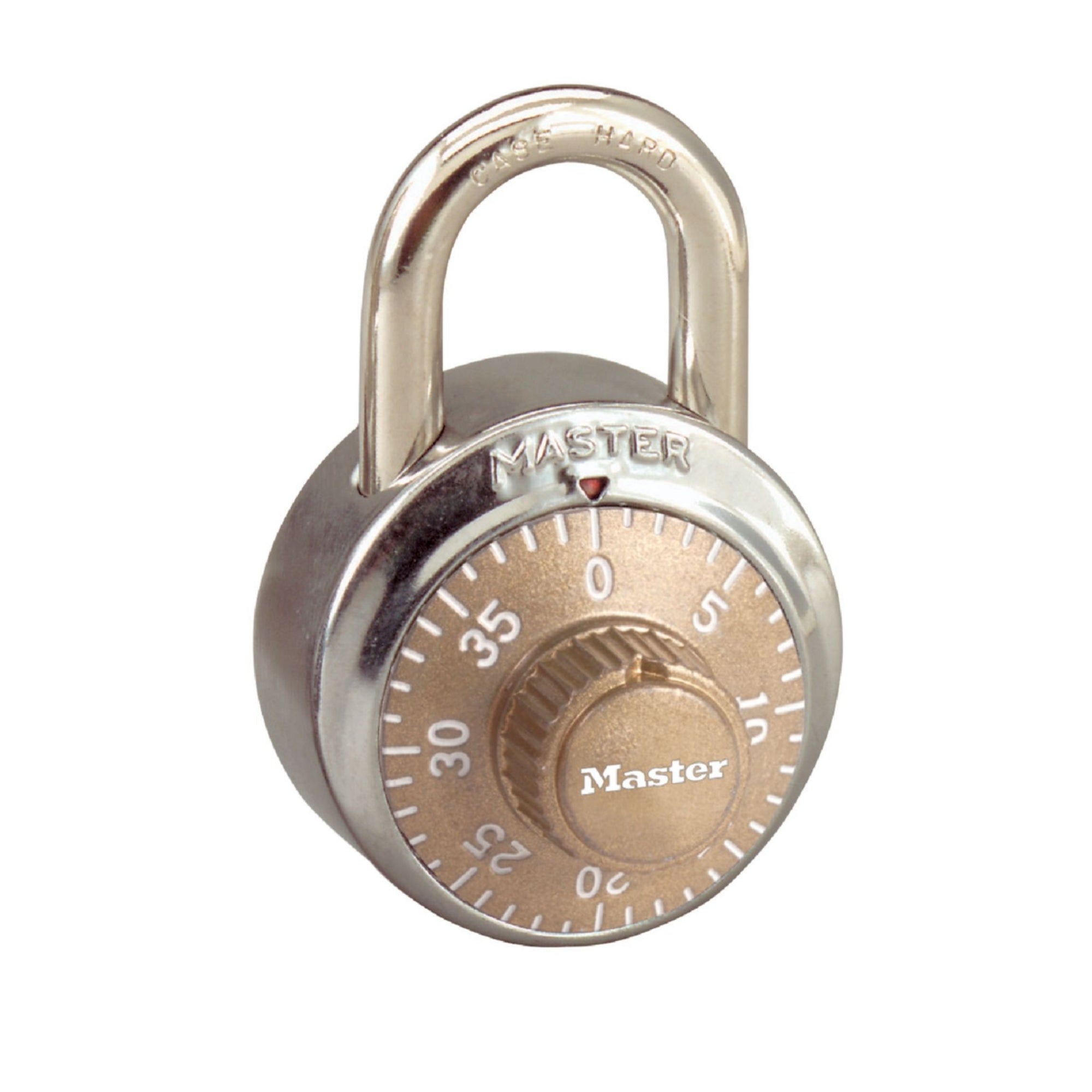Master Lock 3KALF Outdoor Padlock with Key, 1 Pack,Silver - Combination  Padlocks 