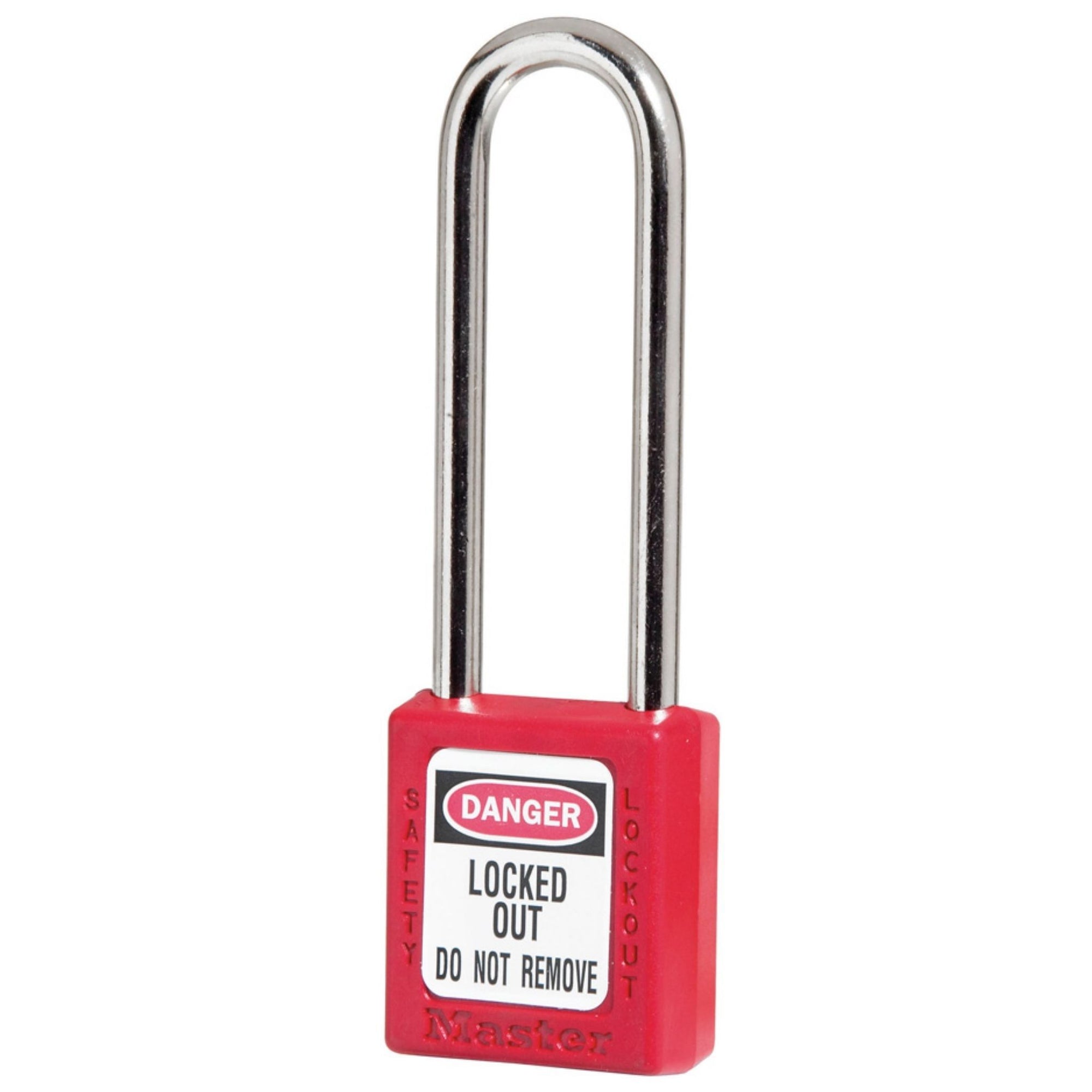 Master Lock 410LTRED Red Zenex Plastic Safety Padlocks with 3-Inch Shackle - The Lock Source