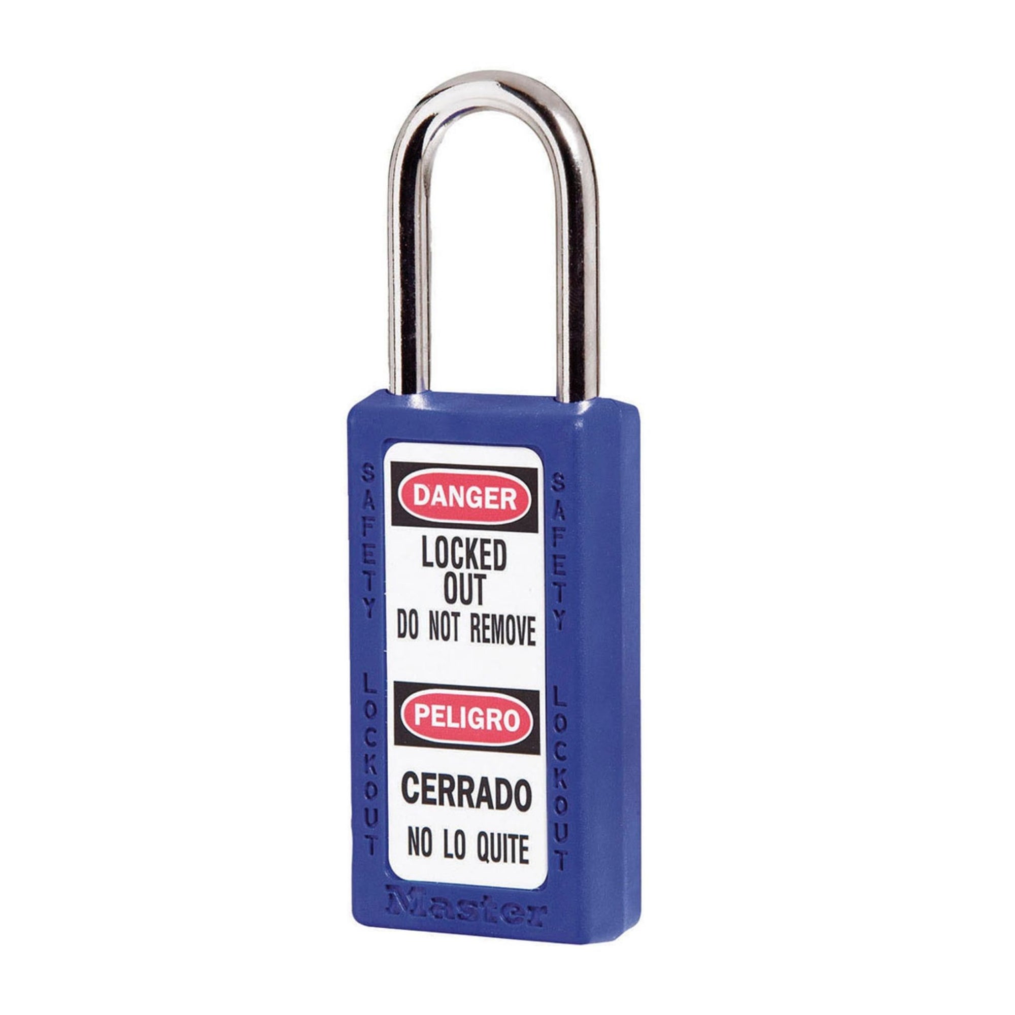 Master Lock 411BLU Blue Zenex Plastic Safety Padlocks - The Lock Source