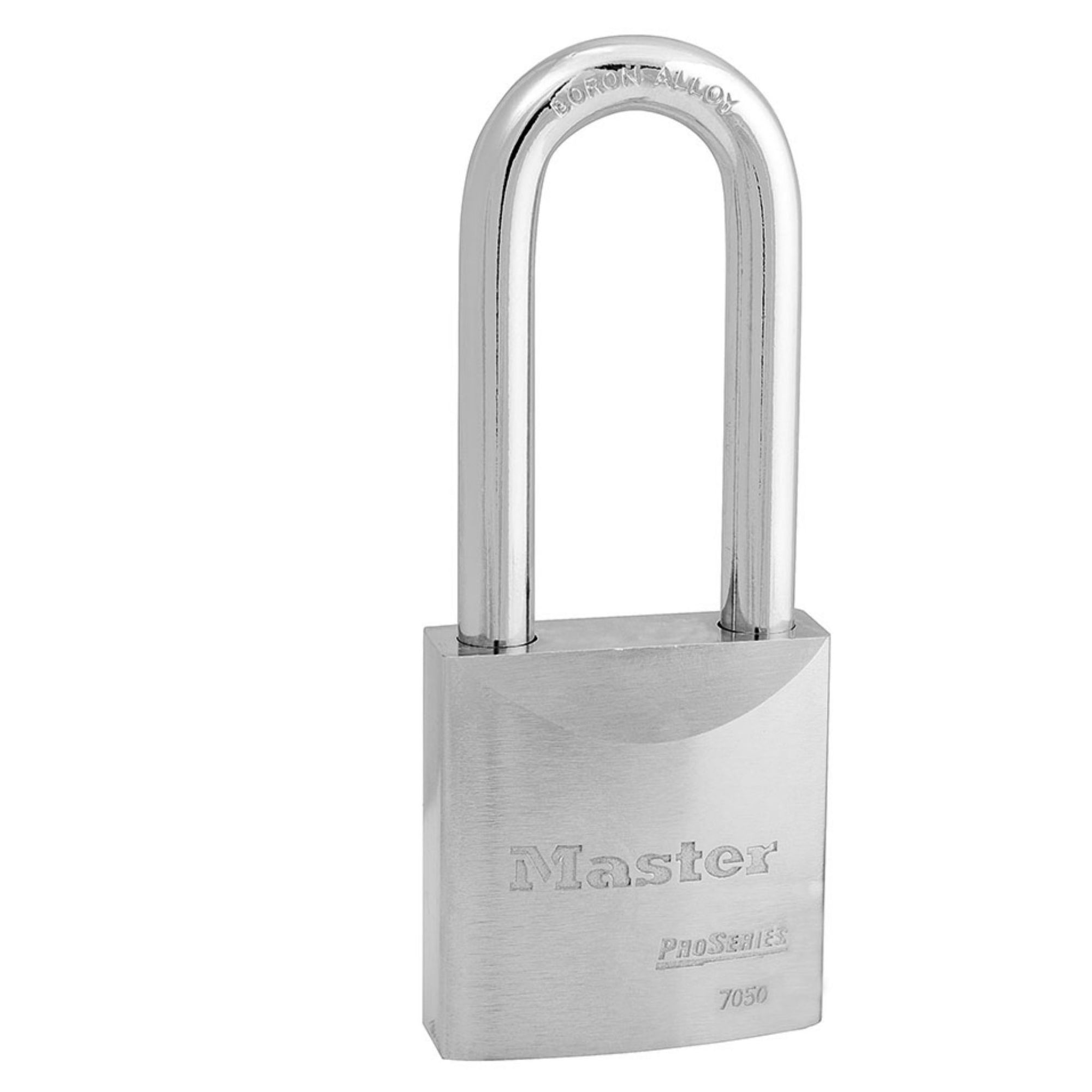 Master Lock 7050LJ Pro Series Steel Padlock with 2-1/2" Shackle - The Lock Source
