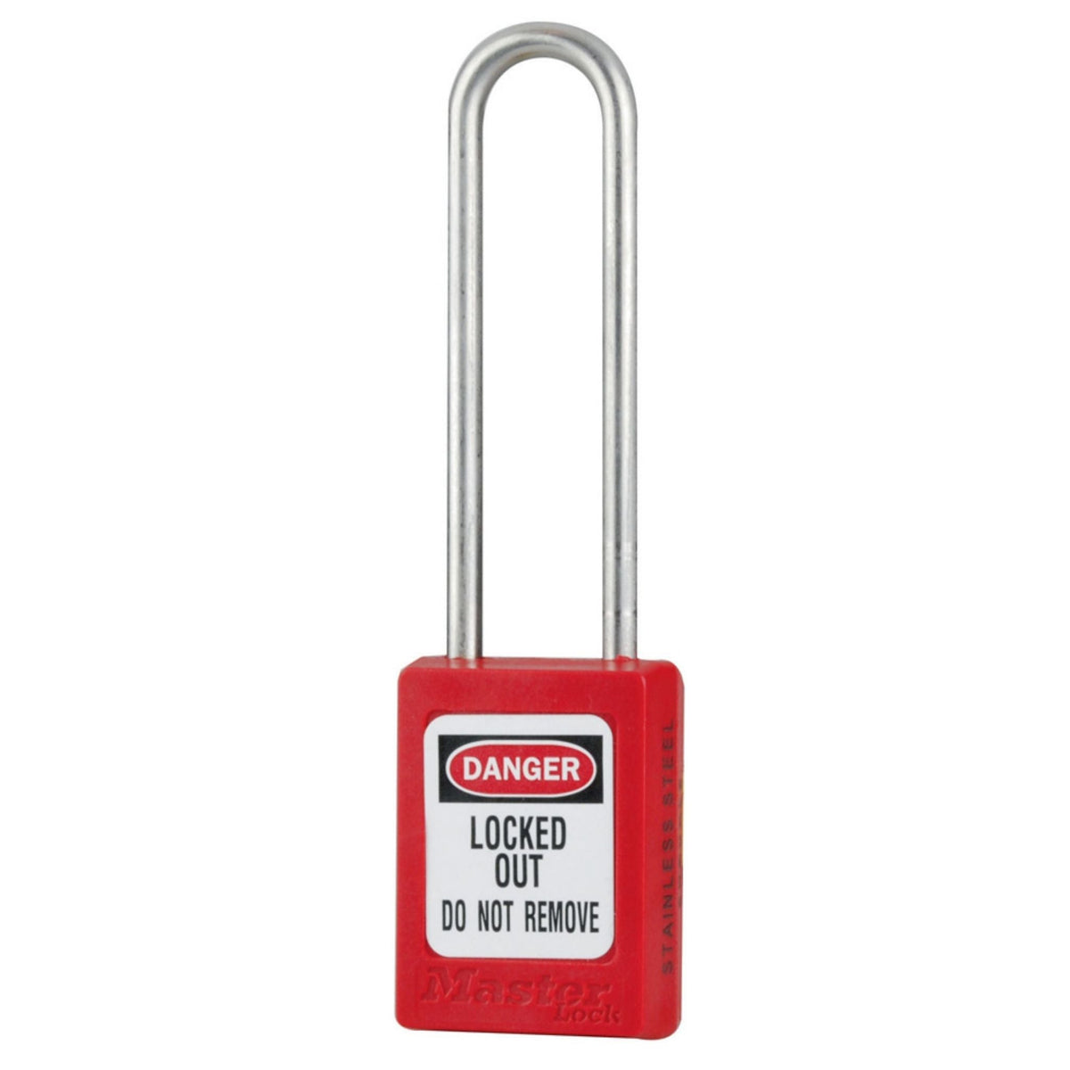 Master Lock S33LTRED Red Safety Lock Thermoplastic Padlocks with 3-Inch Stainless Steel Shackle - The Lock Source